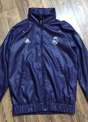 Клубная куртка adidas real madrid