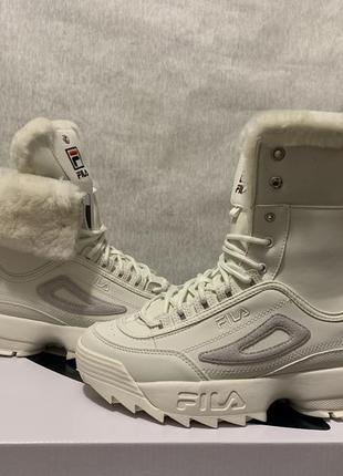 Ботинки fila disruptor shearling boot оригинал {40\44} 5hm00521-1252 фото