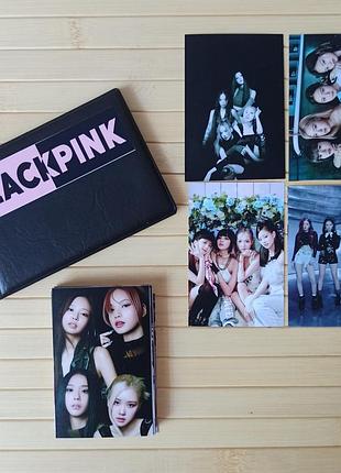 Картки black pink + картхолдер