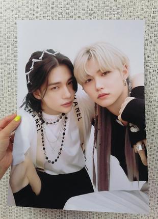 Постер хёнджин hyunjin stray kids а3