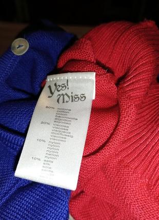 Новый-сток,трикотажный свитер-джемпер,большого размера-оверсайз,yes! miss6 фото