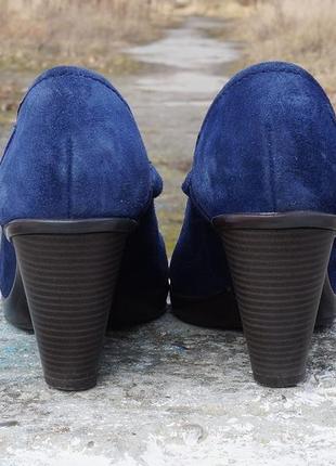 Жіночі замшеві туфлі clarks3 фото