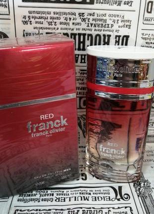 Franck olivier franck red
мужская туалетная вода2 фото