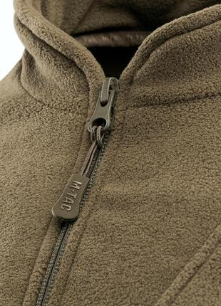 M-tac кофта delta fleece dark olive4 фото