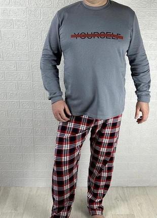 Теплая мужская пижама2 фото