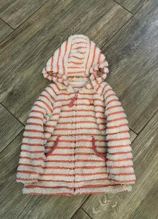 Теплая кофта от next 1,5/2 года 92 см