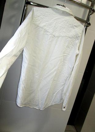 Рубашка/блуза/кофта/zara/фактурная/очень стильная/плотный катон5 фото