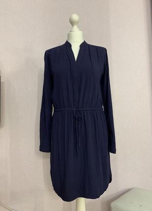 Gap сукня-сорочка віскоза сині