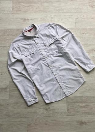 Рубашка для хайкинга the north face sequoia hiking long sleeve shirt white