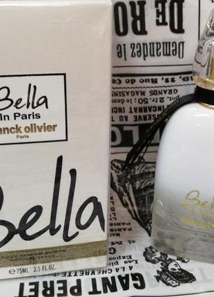 Franck olivier bella in paris женская парфюмированная вода 75мл1 фото