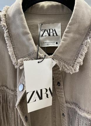 Сорочка - куртка zara4 фото
