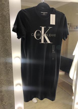 Платье футболка calvin klein2 фото