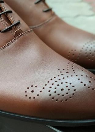 Стильні та зручні туфлі броги рудого кольору ikos6 фото
