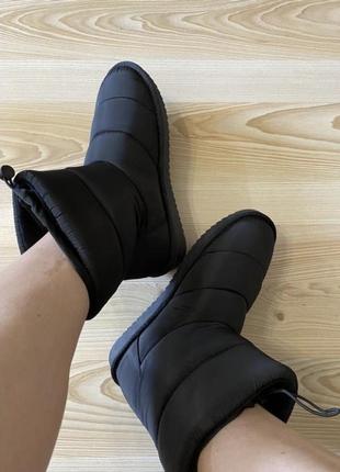 Новые модные дутые ботинки фасон угг 40-41 р oysho7 фото