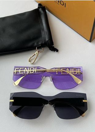 Брендовые солнцезащитные очки fendi4 фото