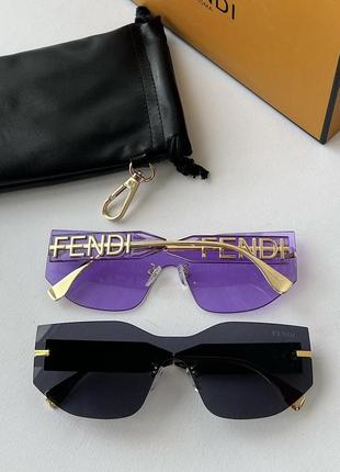 Брендовые солнцезащитные очки fendi8 фото