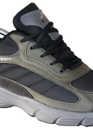 Розміри 41, 42, 43, 44, 45 демісезонні водонепроникні трекінгові термо черевики, зелені хакі