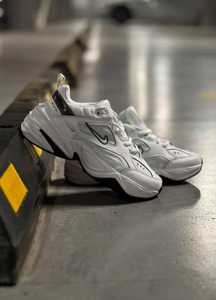 Nike m2k tekno white black3 фото