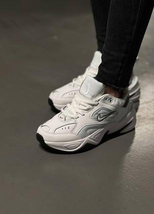 Nike m2k tekno white black2 фото