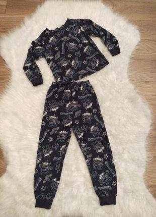 Теплая флисовая пижама toy story, домашний костюм на 8 лет