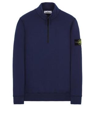 Толстовка фліс світшот зіпка в стилі stone island