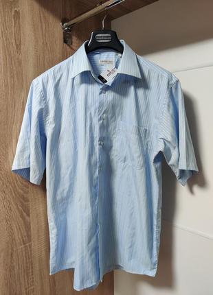 Мужская рубашка / рубашка с коротким рукавом / ferrero gizzi1 фото