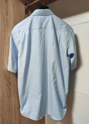 Мужская рубашка / рубашка с коротким рукавом / ferrero gizzi4 фото