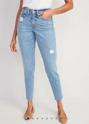 Новые джинсы мам от old navy