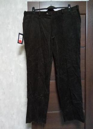 Брендовые новые коттоновые мужские брюки из вельвета р.42r.3 фото