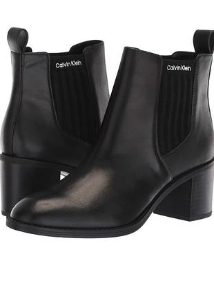Кожаные ботики calvin klein 38 размера