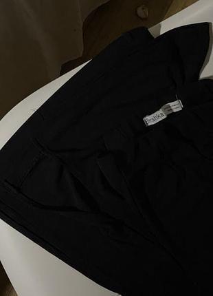 Чорні штани bershka s