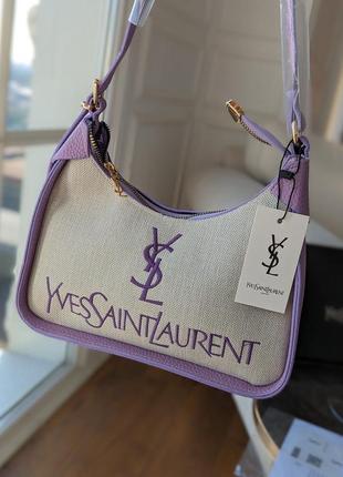 Сумка сумочка клатч багет bagget фіолетова фіолетовий5 фото