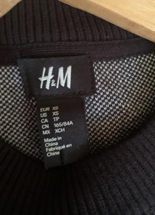 Реглан подовжений светр джемпер подовжений h&m6 фото