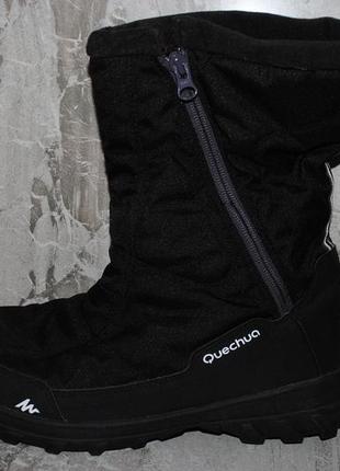 Quechua черные зимние ботинки 42 размер5 фото