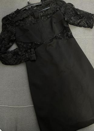 Платье черное вечернее