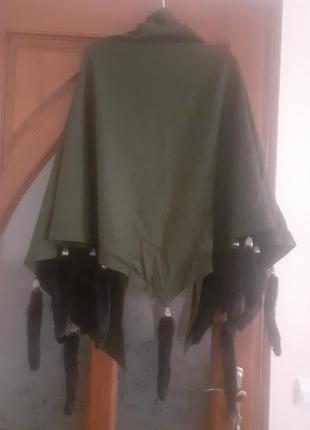 Хустка платок,накидка,палантин,шерстяний платок2 фото