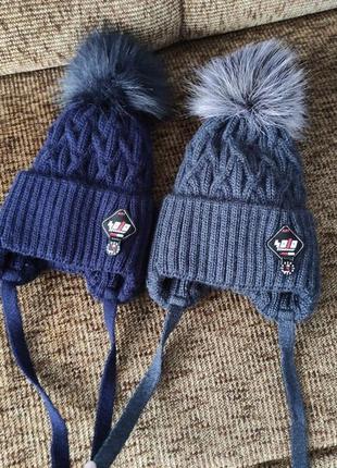 Зимові шапочки2 фото