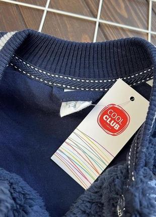 Тепла кофта міховушку толстовка бомбер 4