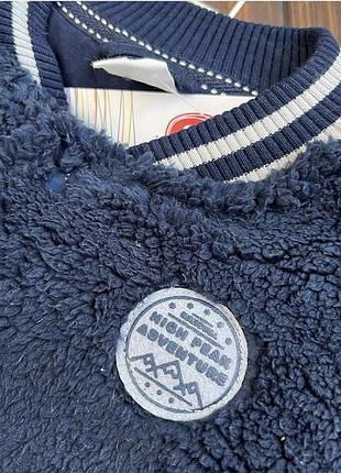 Тепла кофта міховушку толстовка бомбер 2