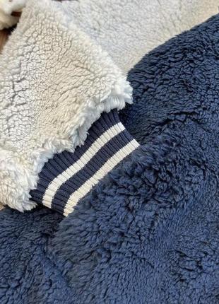 Тепла кофта міховушку толстовка бомбер 3