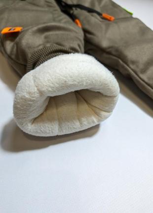 Теплые штанишки с подкладкой плюш3 фото