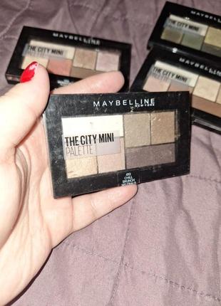 Maybelline the city mini palette2 фото