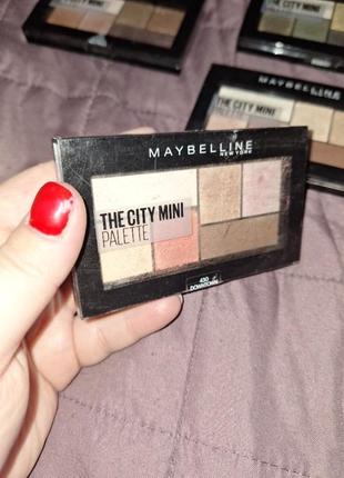 Maybelline the city mini palette4 фото