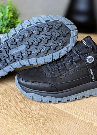 Чоловічі зимові кросівки merrell шкіра кроссовки мужские зимние кожа