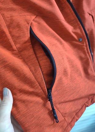 Куртка зимняя зимний пуховик мужской оранжевый термо  52 544 фото