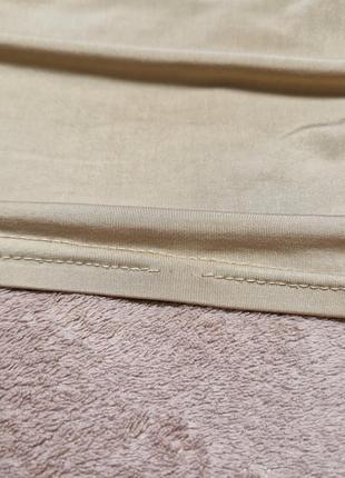 Бандажная юбка карандаш boohoo 34 размер бежево-песочного цвета.8 фото