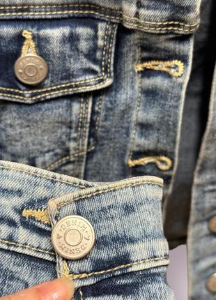 Джинсова куртка піджак джинсовка tu 9-10років 134-1403 фото