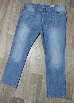 Мужские джинсы / denim co / штаны / светло-синие джинсы / мужская одежда / брюки /