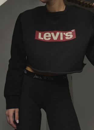 Укорочений світшот levi’s