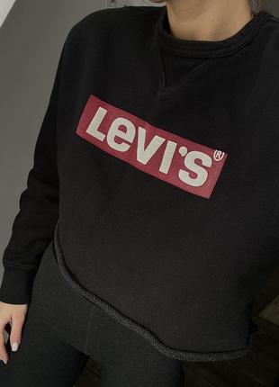 Укороченный свитшот levi’s2 фото